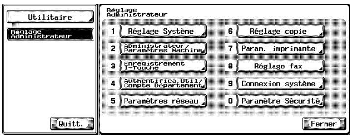 KONICA MINOLTA BIZHUB C352 - Options du mode de connexion PBX (Private Branch Exchange) - 1