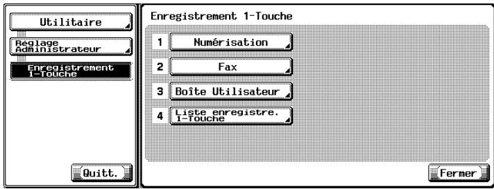 KONICA MINOLTA BIZHUB C352 - Description de la Liste Programme - 1