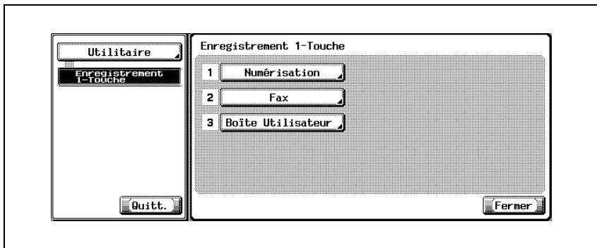 KONICA MINOLTA BIZHUB C352 - Configuration d'une Boîte Utilisateur récept. confident. (réception F-Code) - 2