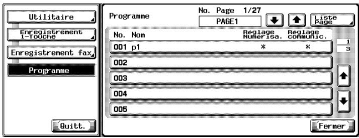 KONICA MINOLTA BIZHUB C352 - Appuyez sur [Fax]. - 2