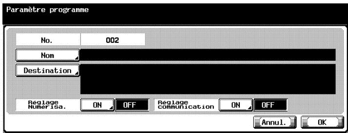 KONICA MINOLTA BIZHUB C352 - Appuyez sur [Fax]. - 3