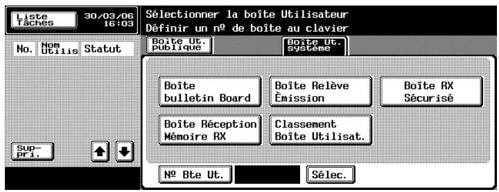 KONICA MINOLTA BIZHUB C352 - Suppression d'un document mémorisé - 1