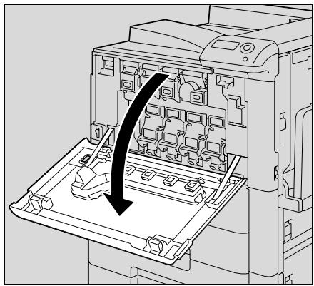KONICA MINOLTA BIZHUB C353P - To replace the waste toner box - 1