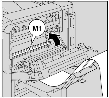 KONICA MINOLTA BIZHUB C353P - To clear a banner paper misfeed - 3