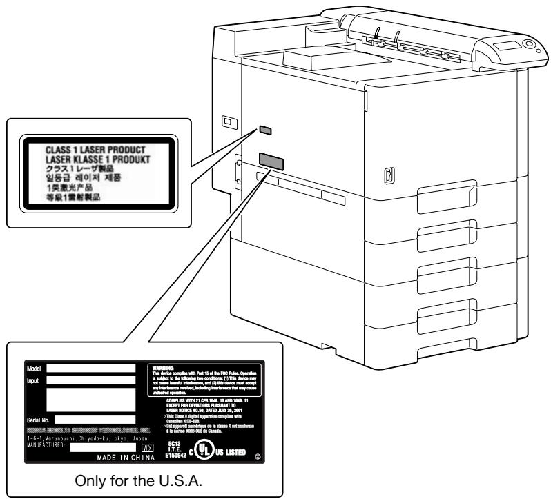 KONICA MINOLTA BIZHUB C353P - VAROITUS - 1