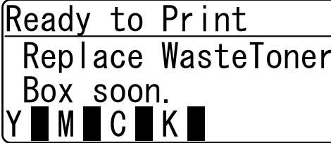 KONICA MINOLTA BIZHUB C353P - Replacing the waste toner box - 1