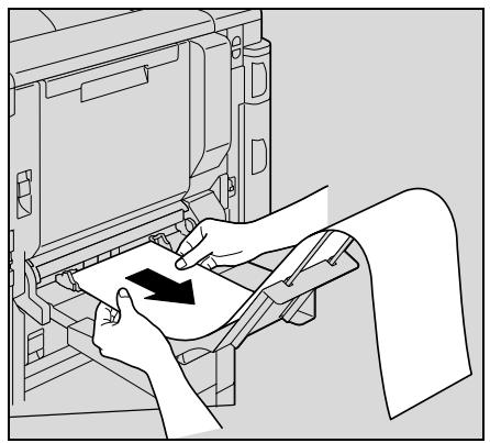 KONICA MINOLTA BIZHUB C353P - To clear a banner paper misfeed - 2