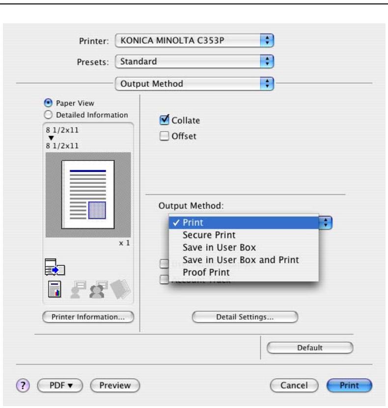 KONICA MINOLTA BIZHUB C353P - For Macintosh OS X - 1