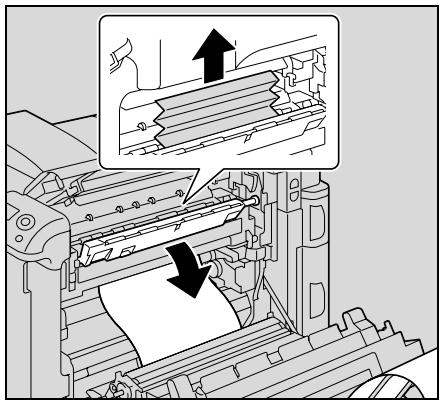 KONICA MINOLTA BIZHUB C353P - To clear a banner paper misfeed - 8
