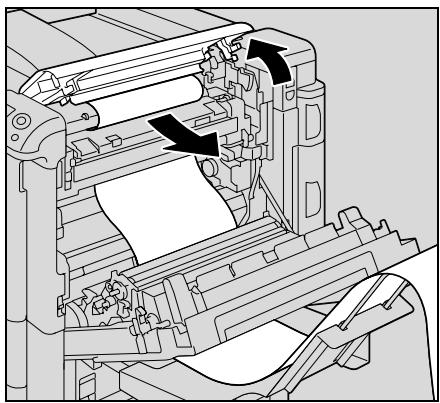 KONICA MINOLTA BIZHUB C353P - To clear a banner paper misfeed - 5