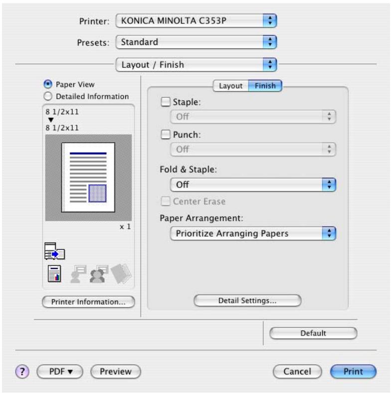 KONICA MINOLTA BIZHUB C353P - Layout/Finish - 2