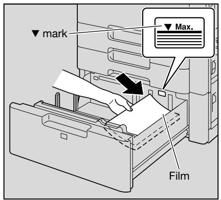 KONICA MINOLTA BIZHUB C353P - Loading paper into the LCT - 3