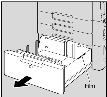 KONICA MINOLTA BIZHUB C353P - Loading paper into the LCT - 2