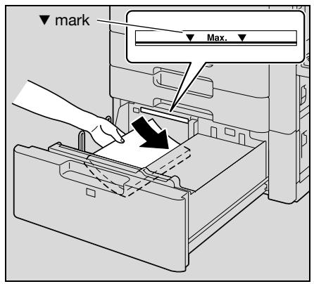 KONICA MINOLTA BIZHUB C353P - Loading paper into the LCT - 5