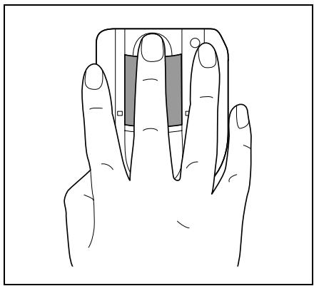 KONICA MINOLTA BIZHUB C353P - Positioning your finger - 1
