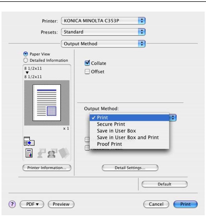 KONICA MINOLTA BIZHUB C353P - For Macintosh OS X - 1