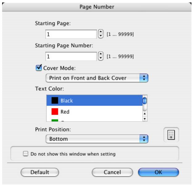 KONICA MINOLTA BIZHUB C353P - Editing page number - 1