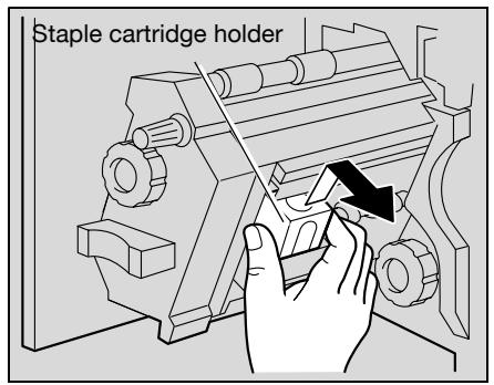 KONICA MINOLTA BIZHUB C353P - To replace the staple cartridge for finisher FS-609 - 3