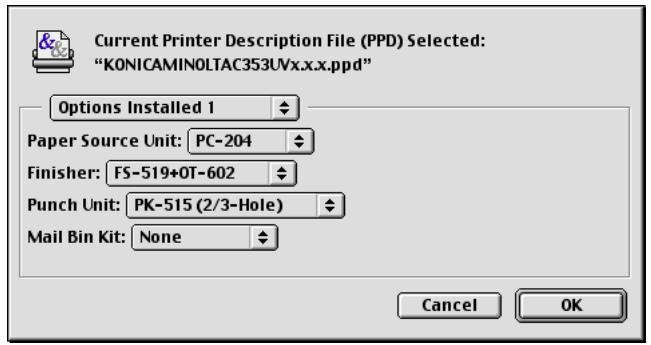 KONICA MINOLTA BIZHUB C353P - Options - 1