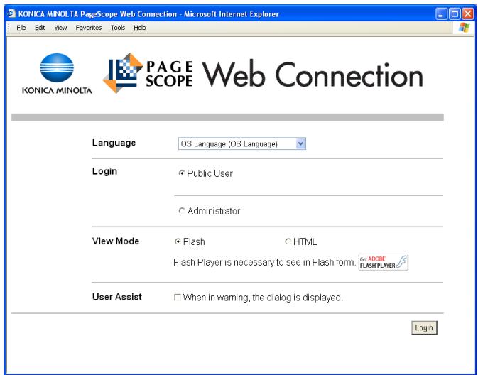 KONICA MINOLTA BIZHUB C353P - Login and logout operations - 2