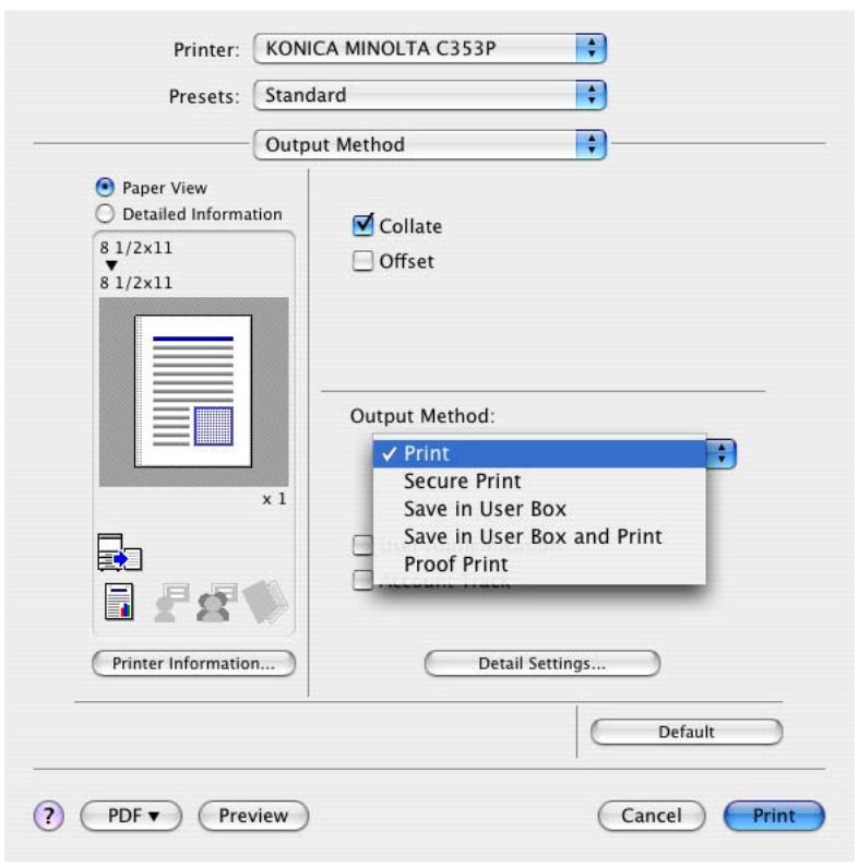 KONICA MINOLTA BIZHUB C353P - For Macintosh OS X - 1
