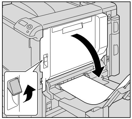 KONICA MINOLTA BIZHUB C353P - To clear a banner paper misfeed - 1