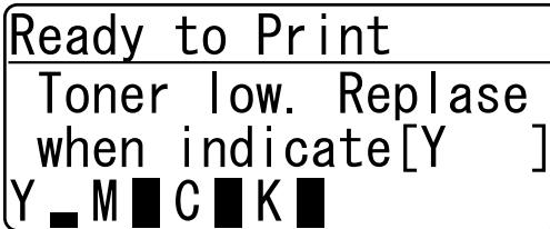 KONICA MINOLTA BIZHUB C353P - Replacing the toner cartridge - 1