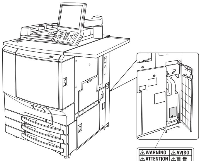 KONICA MINOLTA BIZHUB PRO C6500P - Étiquettes et indicateurs d'annonce - 2