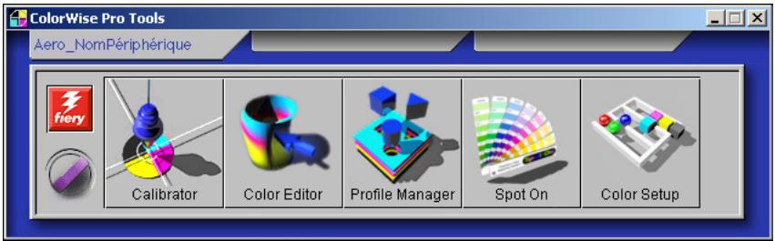 KONICA MINOLTA CN5001E - Lancez ColorWise Pro Tools et cliquez sur Spot-On. - 1