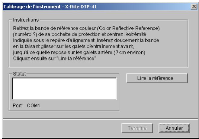 KONICA MINOLTA CN5001E - Cliquez sur Calibrer le DTP-41. - 1