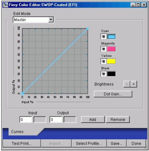 KONICA MINOLTA CN5001PRO - TO EDIT A SIMULATION PROFILE IN MASTER MODE OR AN OUTPUT PROFILE IN CUSTOM MODE - 2