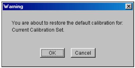 KONICA MINOLTA CN5001PRO - TO RESTORE DEFAULT CALIBRATION MEASUREMENTS - 1