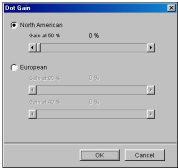 KONICA MINOLTA CN5001PRO - To adjust the dot gain value for simulating press output, click Dot Gain. - 1