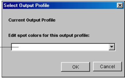 KONICA MINOLTA CN5001PRO - Choose the desired output profile and click OK. - 1