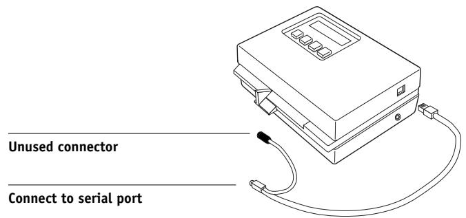 KONICA MINOLTA CN5001PRO - Attach the connector to the computer. - 2
