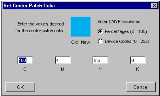 KONICA MINOLTA CN5001PRO - Click the center patch in the Spot-On Color Search window. - 1