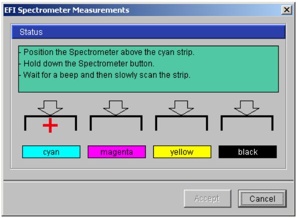 KONICA MINOLTA CN5001PRO - Check the settings, and click Measure. - 2