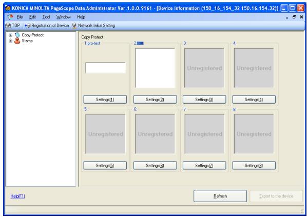 KONICA MINOLTA COPY PROTECTION UTILITY - Installation procedure - 5