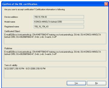 KONICA MINOLTA COPY PROTECTION UTILITY - Reading backed up data (importing) - 4