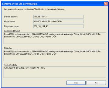 KONICA MINOLTA COPY PROTECTION UTILITY - Installation procedure - 4