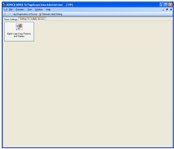 KONICA MINOLTA COPY PROTECTION UTILITY - Procedure - 1