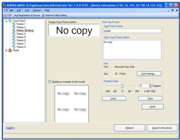 KONICA MINOLTA COPY PROTECTION UTILITY - Installation procedure - 6