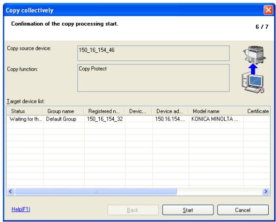 KONICA MINOLTA COPY PROTECTION UTILITY - Select a copy source device and click [Select]. - 3
