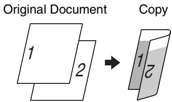 Original Document 1 2 → Copy 1 2