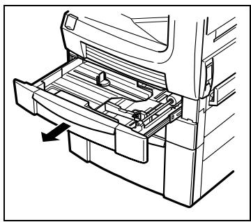 KONICA MINOLTA DI350F - Placement du papier - 1