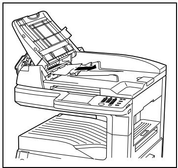 KONICA MINOLTA DI350F - Serrage papier dans l'introducteur automatique de documents - 2
