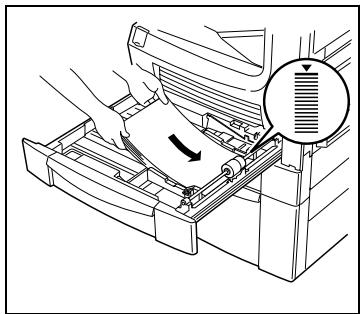 KONICA MINOLTA DI350F - Placement du papier - 3