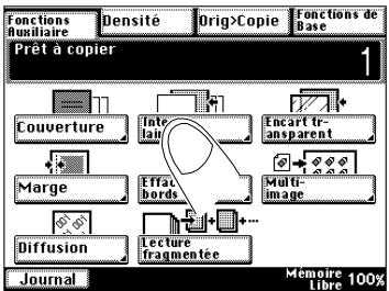 KONICA MINOLTA DI351F - Appuyez sur la touche [INTERCALAIRES]. - 1