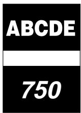 ABCDE 750