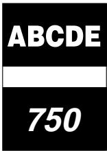 ABCDE 750
